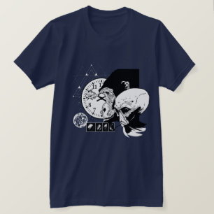 Abstrakter Weltraumaffe T-Shirt