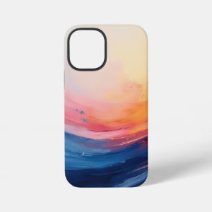 Abstrakter Wirbel aus Wärme und Tiefe iPhone 12 Mini Hülle