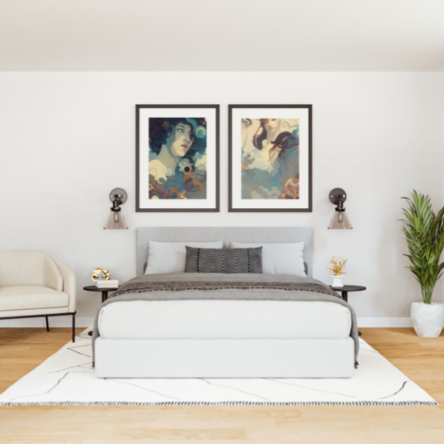 Abstrakter Zen Poster (Von Creator hochgeladen)