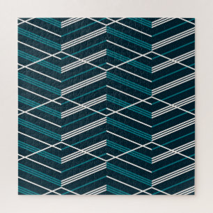 Abstrakter Zickzack: elegante vintage-geometrische
