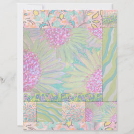 Abstraktes 8-Scrapbook-Papier