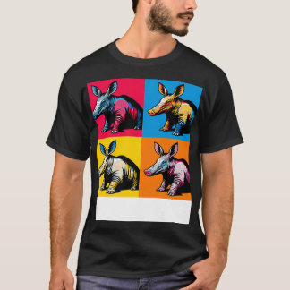 Abstraktes Aardvari Adventure Art T-Shirt