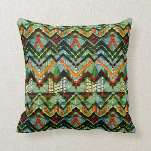 Abstraktes afrikanisches Design Kissen