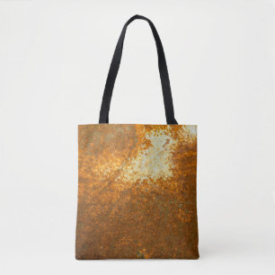 Abstraktes, altes, antikes Rostgrundstück, b Tasche