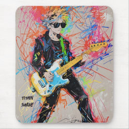 Abstraktes Animationsmousepad Mousepad