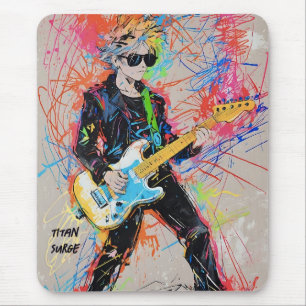 Abstraktes Animationsmousepad Mousepad