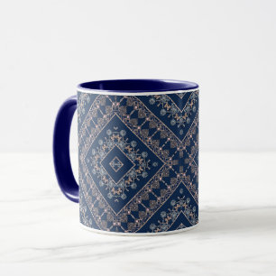 Abstraktes antikes marokkanisches Dekor Tasse
