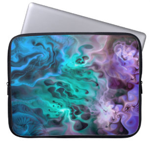 Abstraktes Apophysis-Fraktal I Laptopschutzhülle