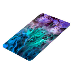 Abstraktes Apophysis-Fraktal I Magnet