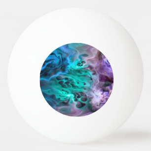 Abstraktes Apophysis-Fraktal I Tischtennisball
