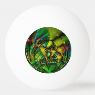 Abstraktes Apophysis-Fraktal II Tischtennisball