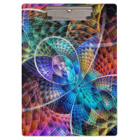 Abstraktes Apophysis-Fraktal X