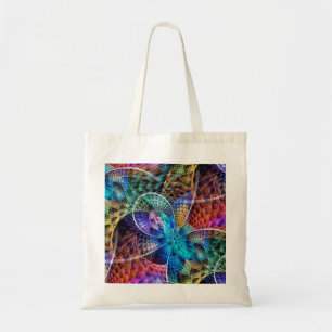 Abstraktes Apophysis-Fraktal X Tragetasche