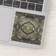 Abstraktes Aquarellkunstwerk in dunklem Gelb