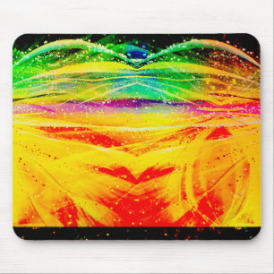 Abstraktes astronomisches Spinnen-Mauspad Mousepad