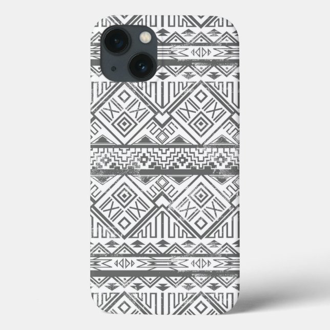 Abstraktes Aztekenmuster 2 Case-Mate iPhone Hülle (Rückseite)