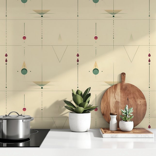 Abstraktes Bauhaus Minimalistisch Tapete (Von Creator hochgeladen)