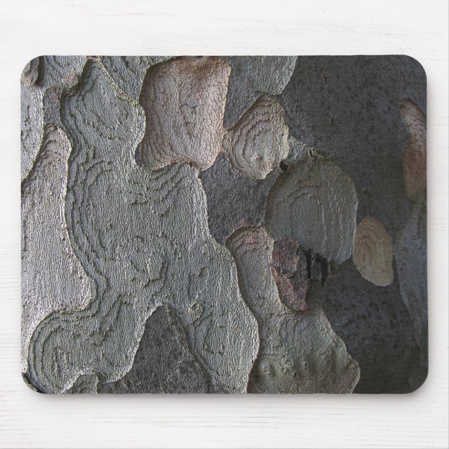 Abstraktes Baumbarkenmakromousepad Mousepad (Vorne)
