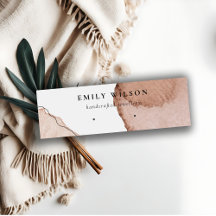 Abstraktes Beige-Braunfarben-Ohrenbildschirm