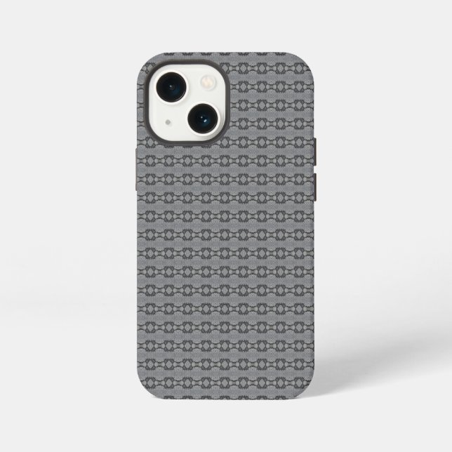 Abstraktes Betonmuster iPhone 13 Mini Hülle (Rückseite)