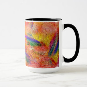 Abstraktes Bild Unendlicher Sonnenuntergang #2 Tasse