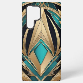 Abstraktes Blau Samsung Galaxy Hülle