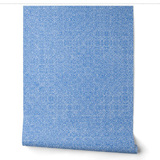 abstraktes Blau und Weiß Tapete
