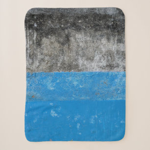 Abstraktes Blau-Weiß-Bild Sherpadecke