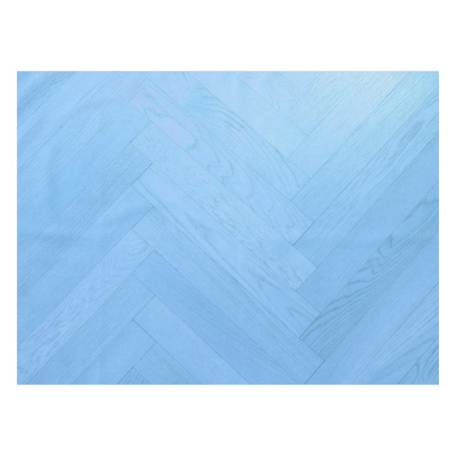 Abstraktes blaues Holzfußboden | Tischdecke (Vorderseite (Horizontal))