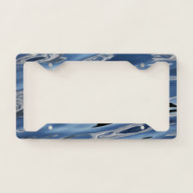 Abstraktes blaues Muster