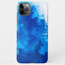Abstraktes blaues Vollfarbendesign