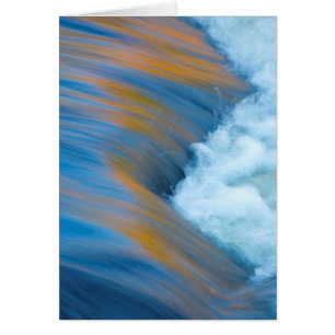 Abstraktes blaues Wasser, Kanada