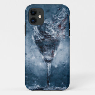 Abstraktes Blue Glass Art Mobile Fall Case-Mate iPhone Hülle