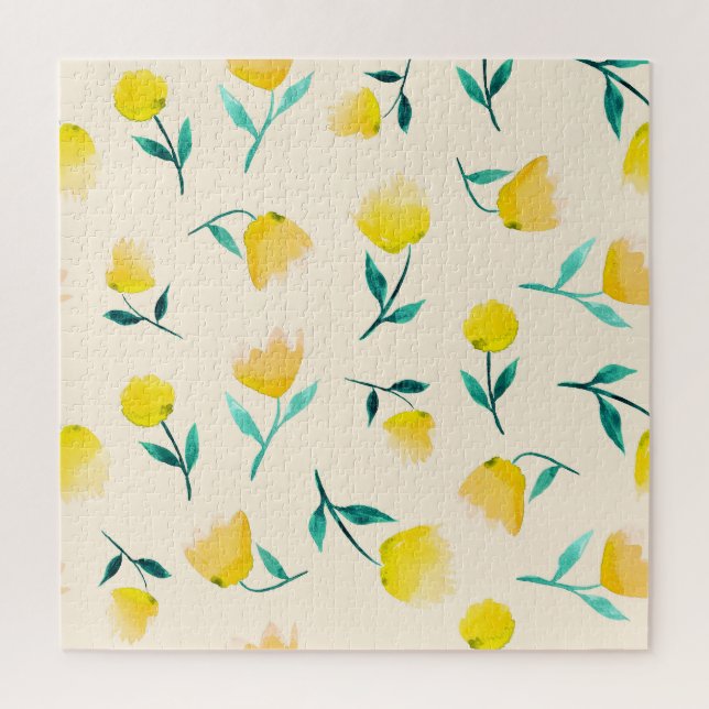 Abstraktes Blumenmuster (Vertikal)