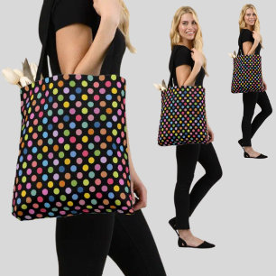 Abstraktes Blumenmuster bis Tasche