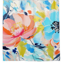 Abstraktes Blumenmuster