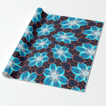 Abstraktes Blumenmuster