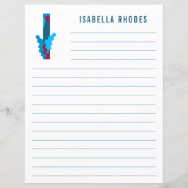 Abstraktes Blumenpapier