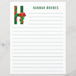 Abstraktes Blumenpapier