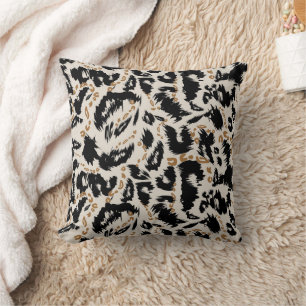Abstraktes Bohemian-Afrika-Leopardenmuster  Kissen