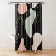 Abstraktes Boho Geometric-Muster für Bio Formen