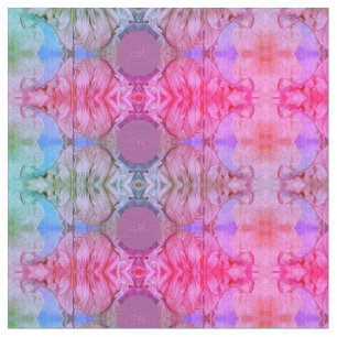 Abstraktes Boho Monogramm Stoff