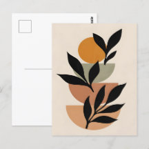Abstraktes Boho und moderne Clip Art