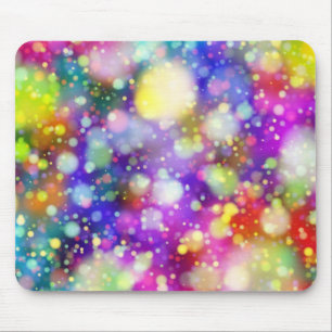 Abstraktes Bokeh-Design Mousepad