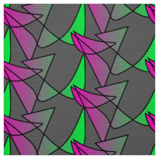 Abstraktes buntes Stoffmuster Pink Grün Neon Stoff