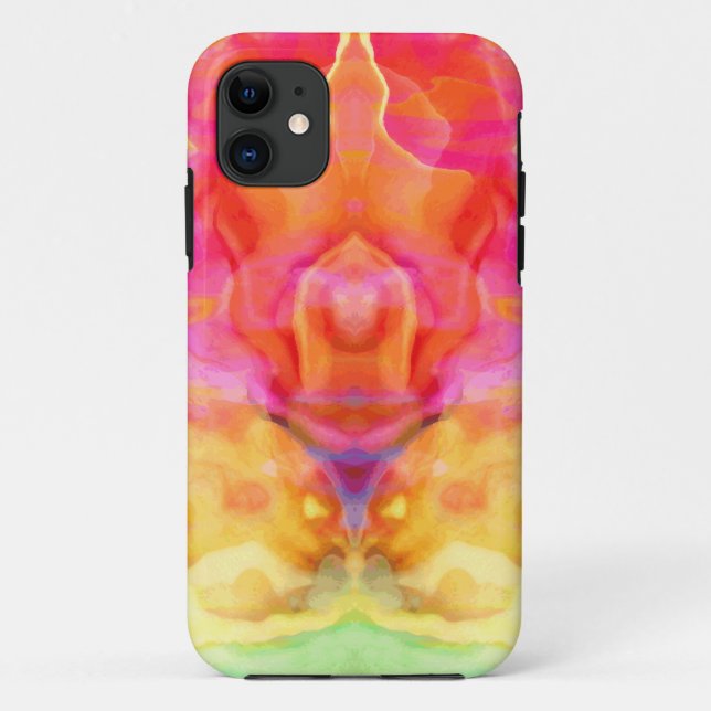 Abstraktes Chakra Case-Mate iPhone Hülle (Rückseite)
