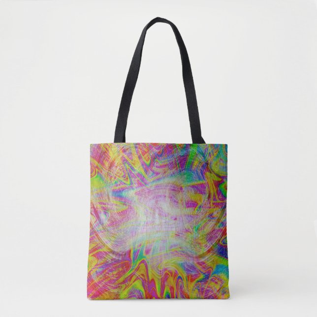 Abstraktes Chaos Tasche (Vorderseite)