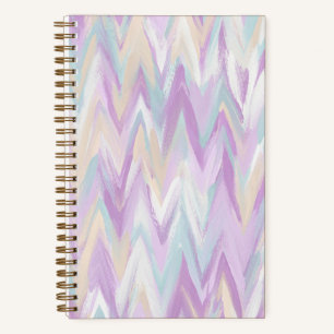 Abstraktes Chevronen-Notebook Notizbuch