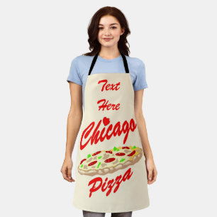 Abstraktes Chicago Design, Text hinzufügen, Schürz Schürze