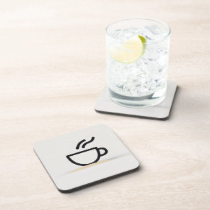Abstraktes Coffee-Cup-Design Getränkeuntersetzer